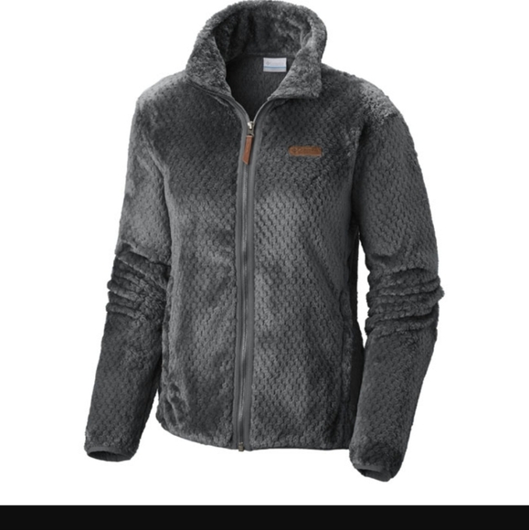 Columbia Sherpa Teddy Fleece Soft Cozy Plush Zip Jacket - Picture 1 of 9
